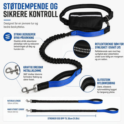 Hands-Free Dog Leash